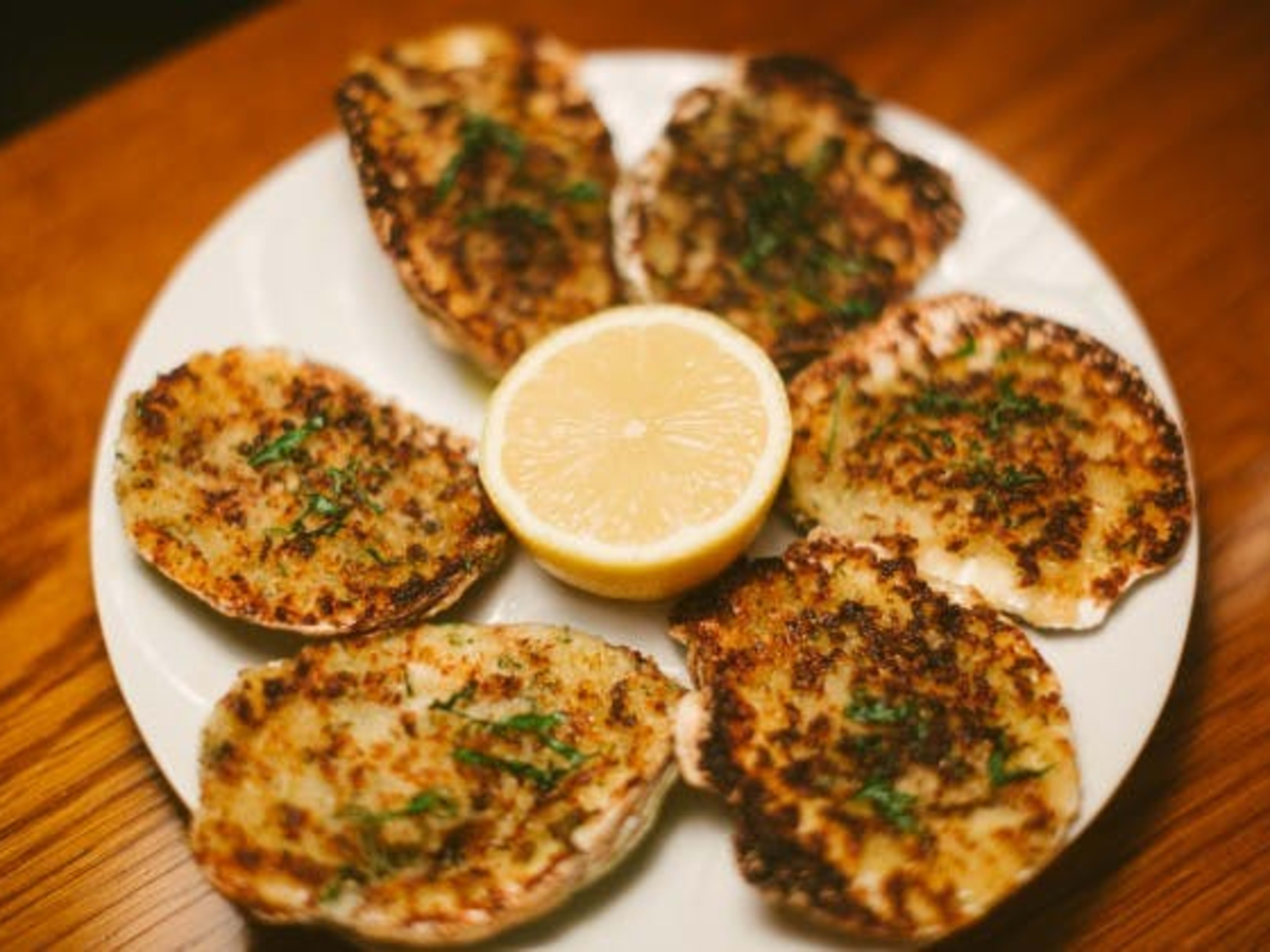 Broiled Oysters