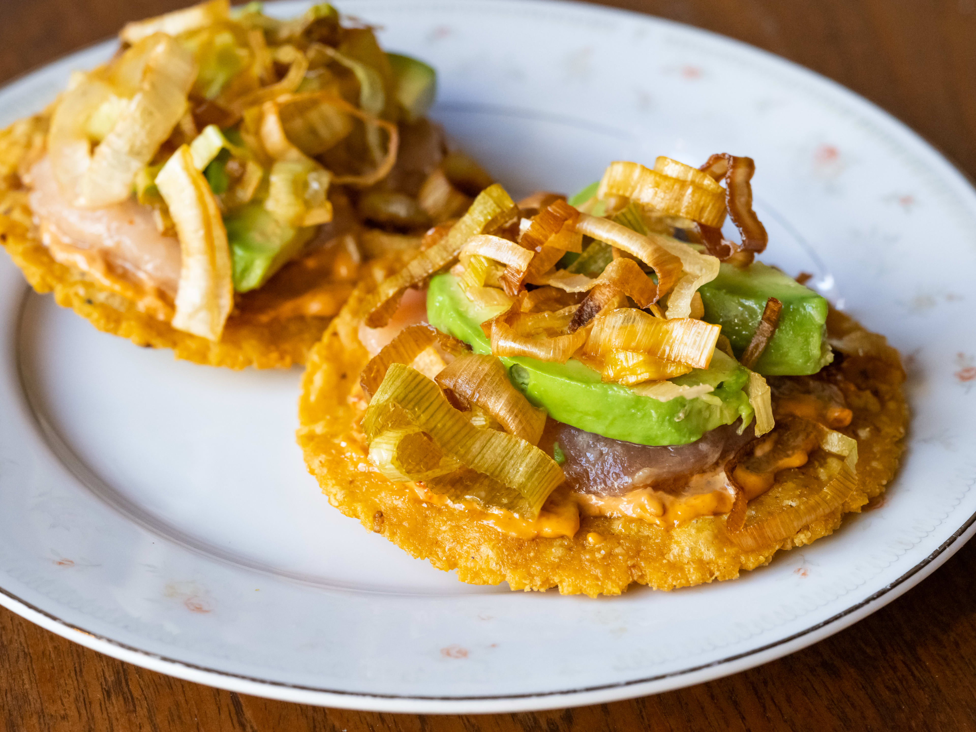 Albacore Tuna Tostadas