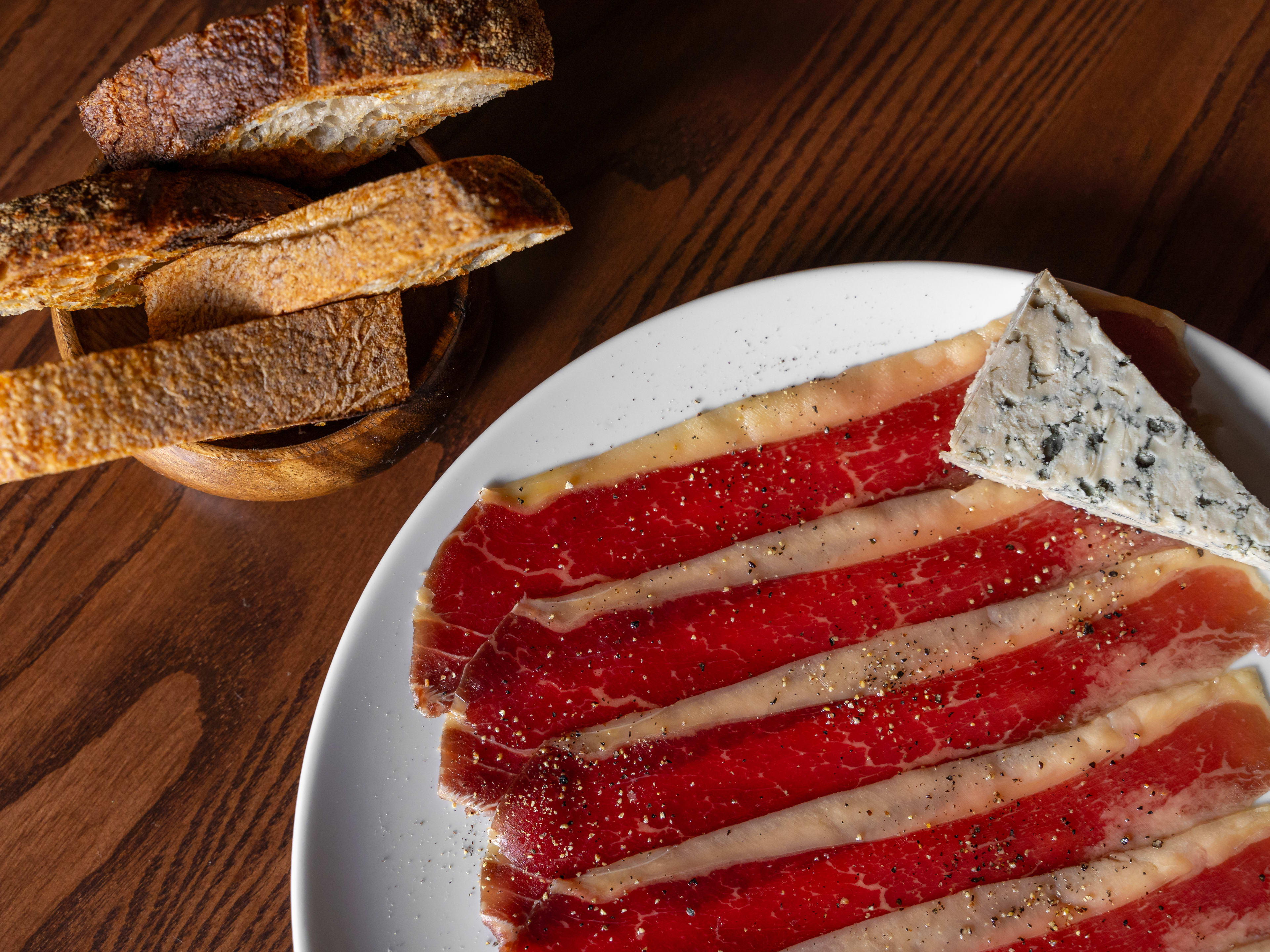 Cecina of Beef Y Queso Azul
